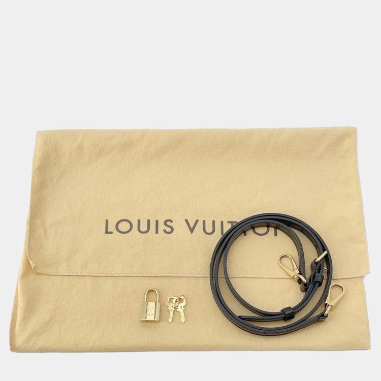 Pre Owned Louis Vuitton Cannes Noir Monogram Reverse Canvas Shoulder Bag