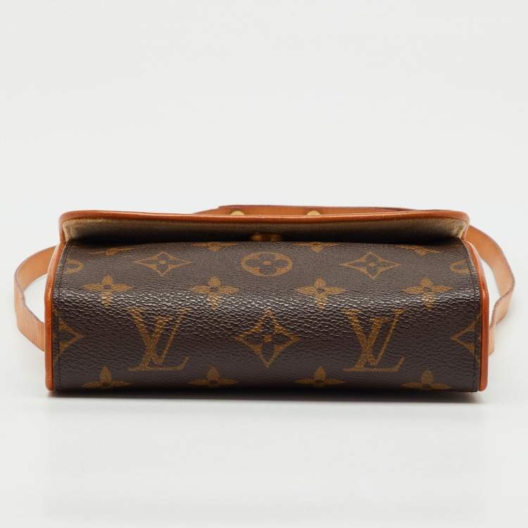 Pre Owned Louis Vuitton Monogram Canvas Pochette Florentine Belt Bag