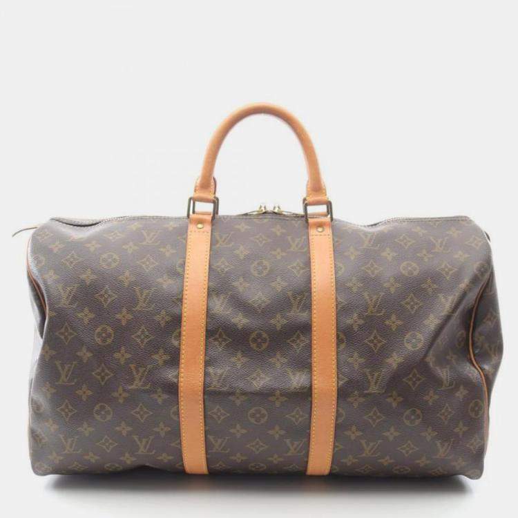 Pre Owned Louis Vuitton Keepall50 Monogram