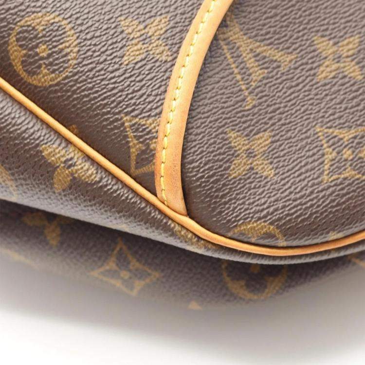 مملوكة مسبقًا Louis Vuitton Deauville Bowling Vanity Handbag Monogram Canvas
