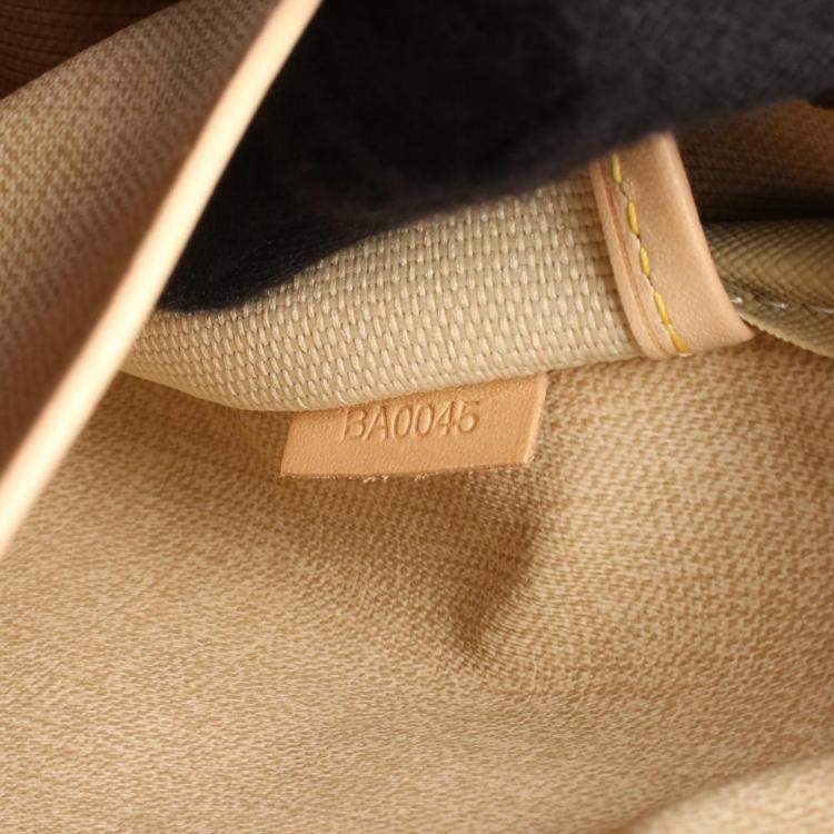 مملوكة مسبقًا Louis Vuitton Trouville Handbag Monogram Canvas Leather Brown