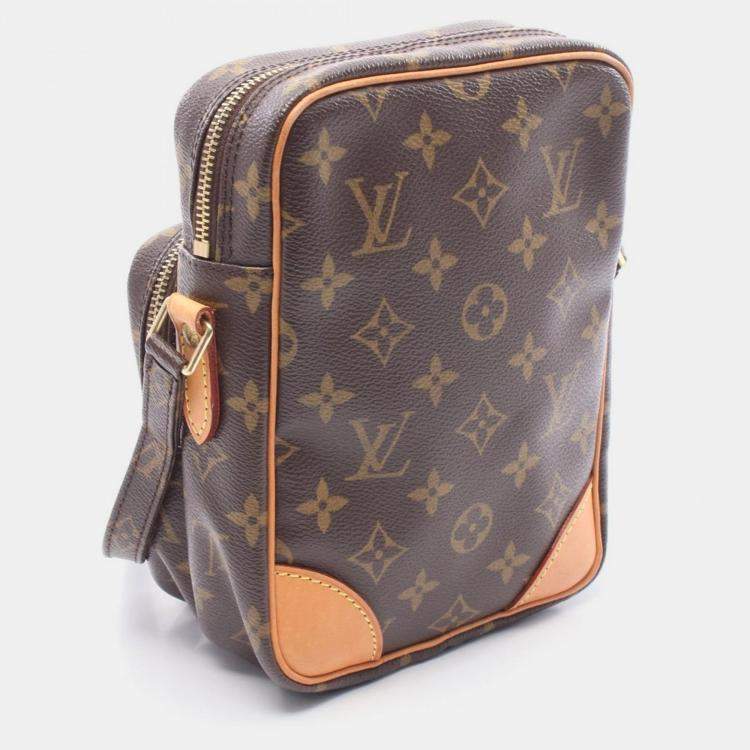 Pre Owned Louis Vuitton Amazon Crossbody Shoulder Bag Monogram Canvas
