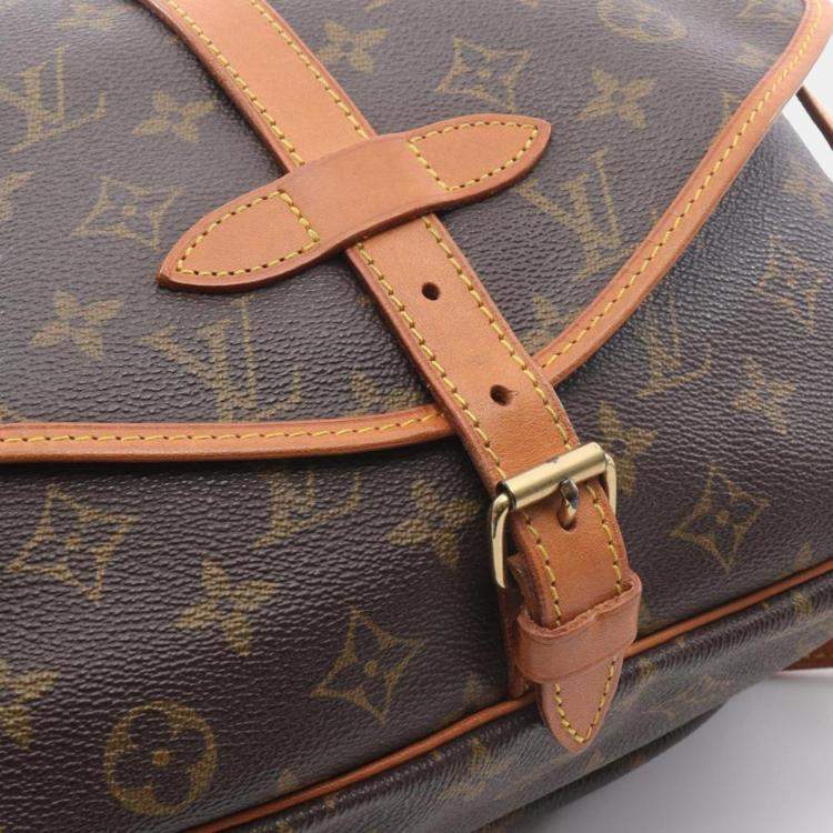 مملوكة مسبقًا Louis Vuitton Saumur 30 Crossbody Shoulder Bag Monogram Canvas