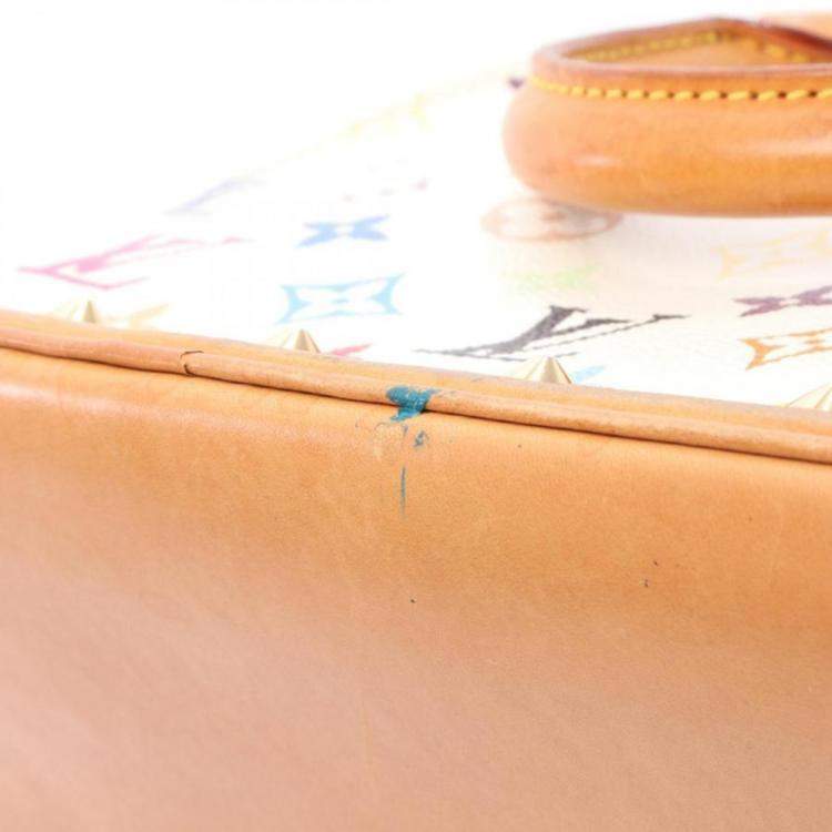 Pre Owned Louis Vuitton Alma Monogrammulticolor Blanc