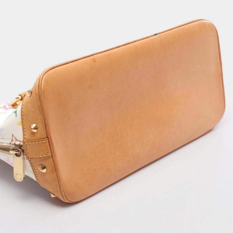 Pre Owned Louis Vuitton Alma Monogrammulticolor Blanc