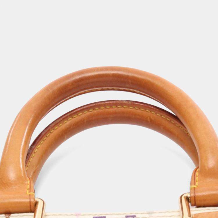 Pre Owned Louis Vuitton Alma Monogrammulticolor Blanc