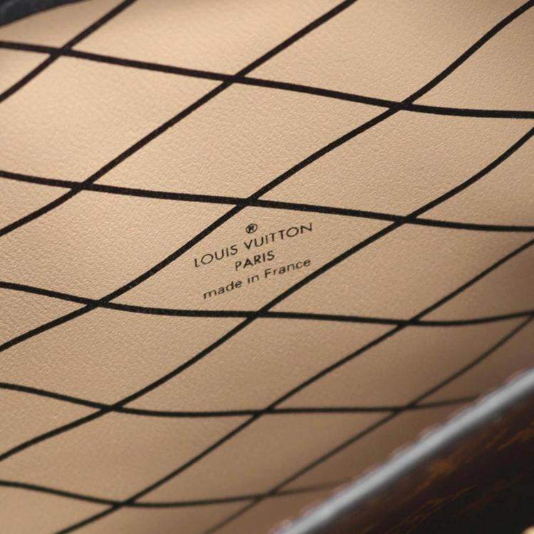 Pre Owned Louis Vuitton Trunk Clutch Monogram Reverse