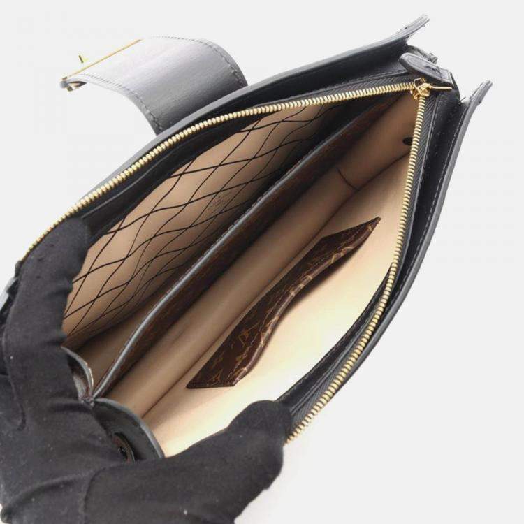 Pre Owned Louis Vuitton Trunk Clutch Monogram Reverse
