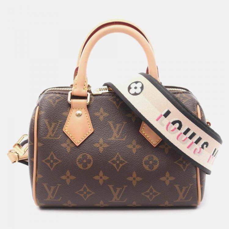 Pre Owned Louis Vuitton Speedy Bandouliere 20 Monogram