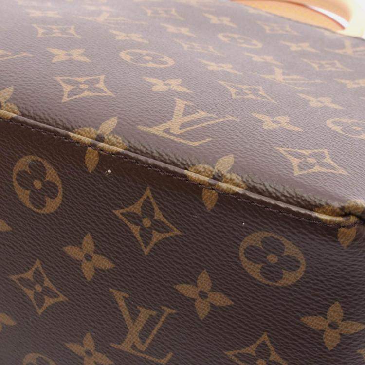 Pre Owned Louis Vuitton Petit Palais Pm Shoulder Tote Handbag Monogram
