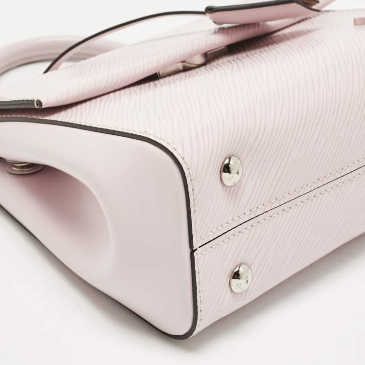 Pre Owned Louis Vuitton Guimauve Epi Leather Cluny Mini Bag