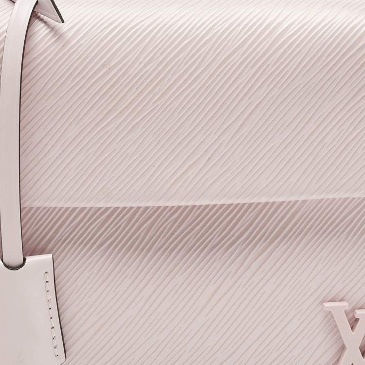 Pre Owned Louis Vuitton Guimauve Epi Leather Cluny Mini Bag