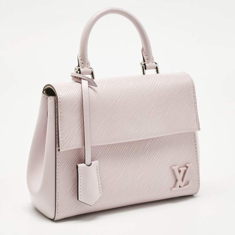 Pre Owned Louis Vuitton Guimauve Epi Leather Cluny Mini Bag