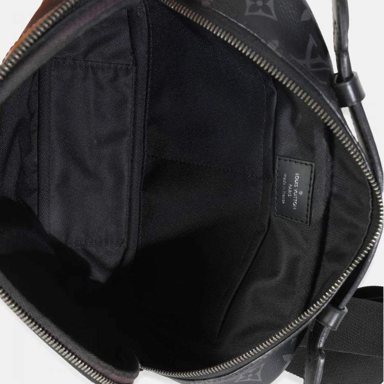 Pre Owned Louis Vuitton Monogram Eclipse Canvas Bumbag Explorer