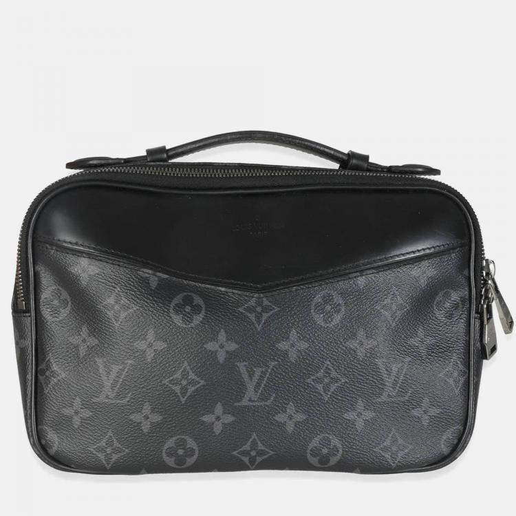 Pre Owned Louis Vuitton Monogram Eclipse Canvas Bumbag Explorer