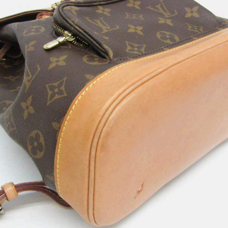 Pre Owned Louis Vuitton Montsouris MM Monogram Canvas Backpack