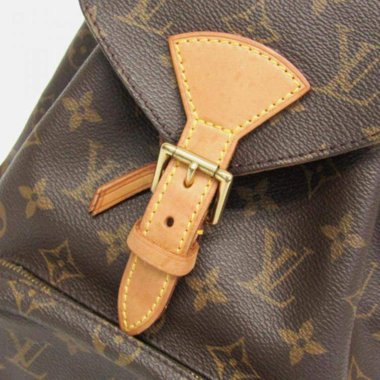 Pre Owned Louis Vuitton Montsouris MM Monogram Canvas Backpack