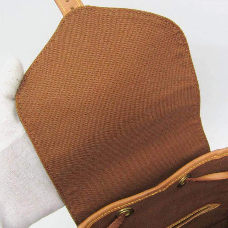 Pre Owned Louis Vuitton Montsouris MM Monogram Canvas Backpack