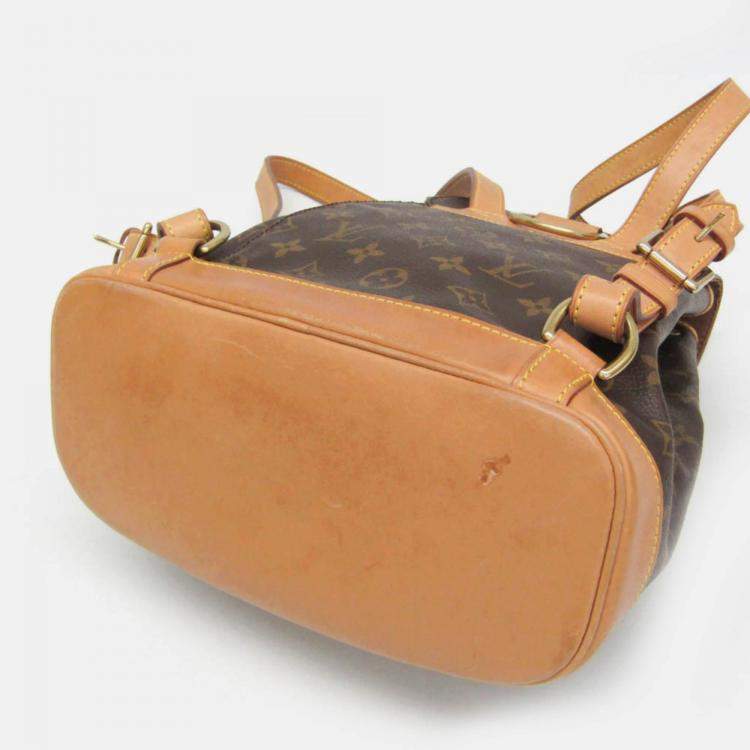 Pre Owned Louis Vuitton Montsouris MM Monogram Canvas Backpack