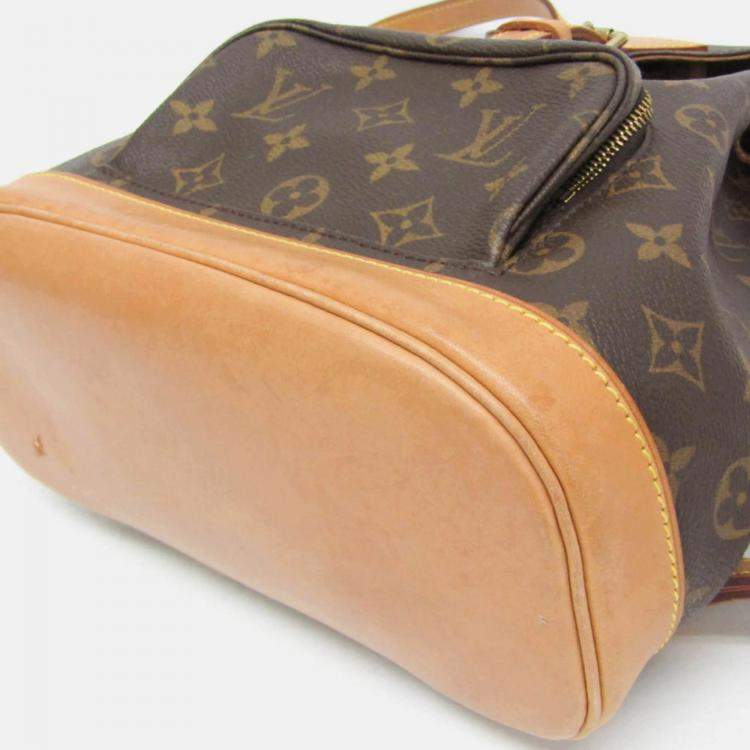 Pre Owned Louis Vuitton Montsouris MM Monogram Canvas Backpack