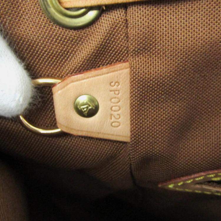 Pre Owned Louis Vuitton Montsouris MM Monogram Canvas Backpack