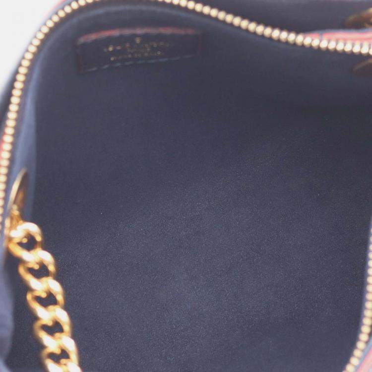 Pre Owned Louis Vuitton Navy Blue Monogram Empreinte Surene BB