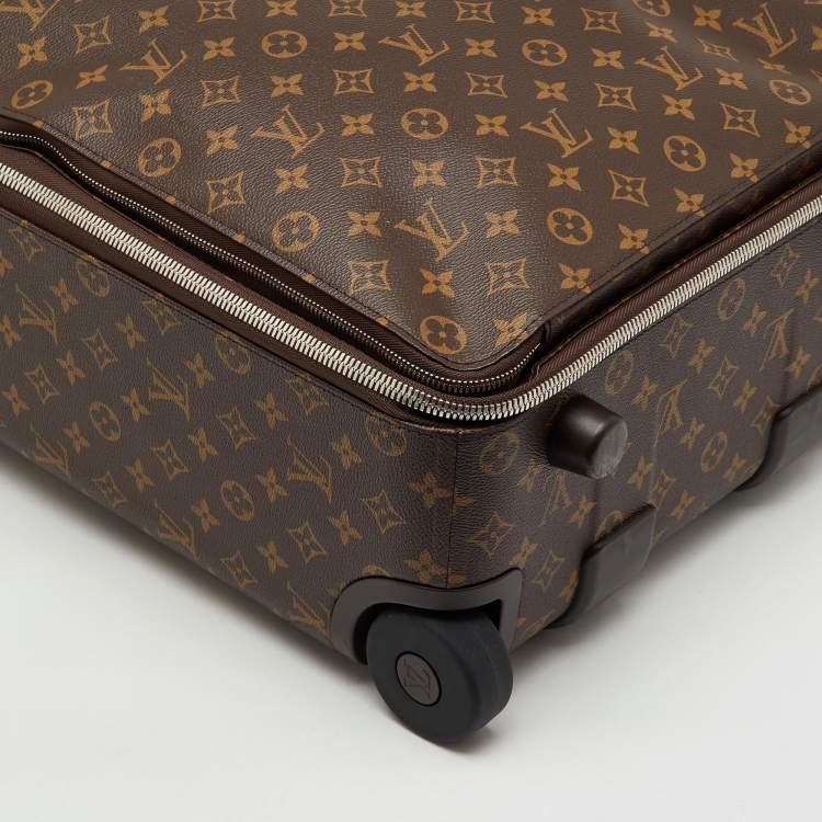 Pre Owned Louis Vuitton Monogram Canvas Pegase 55 Trolley Case