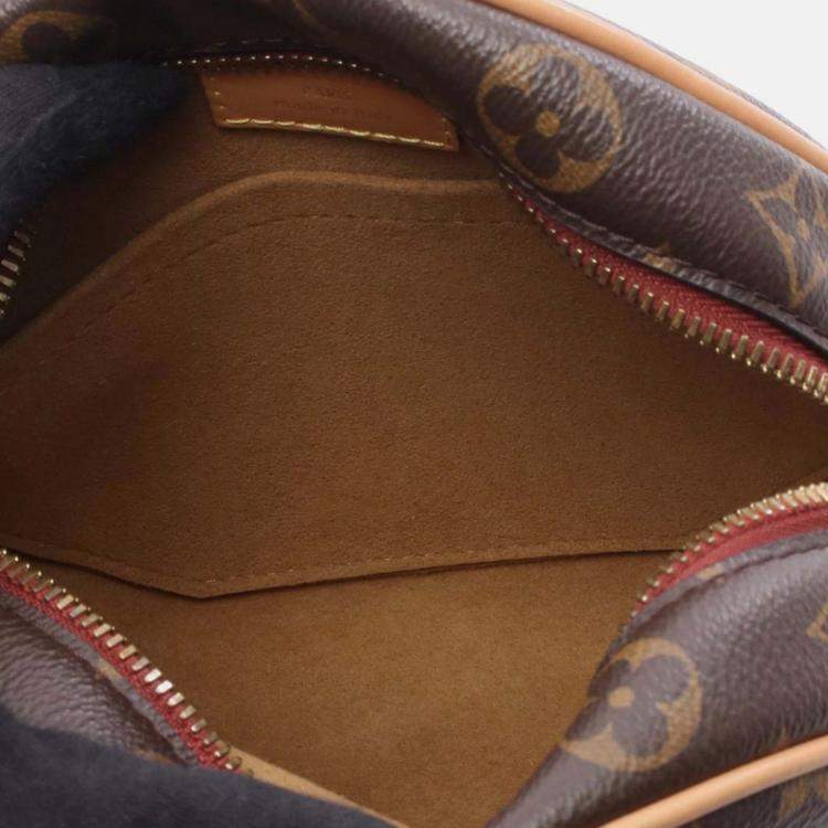 Pre Owned Louis Vuitton Brown Monogram Boite Chapeau Souple PM