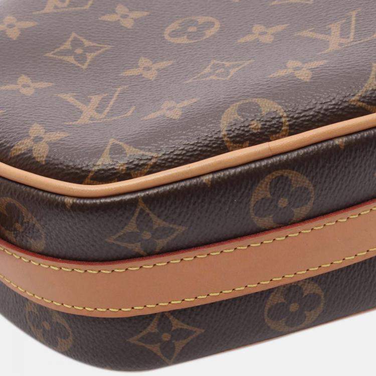 Pre Owned Louis Vuitton Brown Monogram Boite Chapeau Souple PM