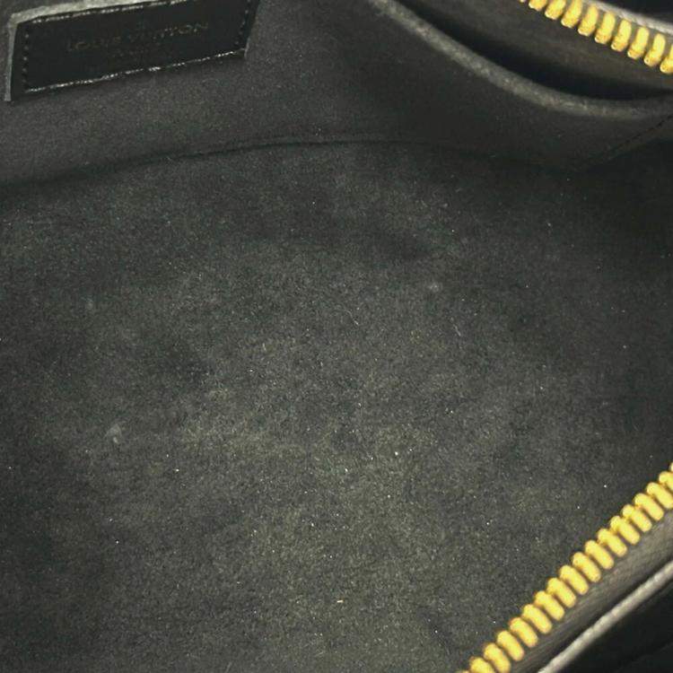 Pre Owned Louis Vuitton OnTheGo MM Noir Monogram Empreinte Leather Shoulder Bag