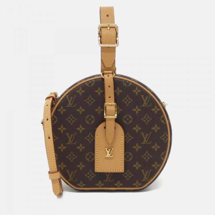 Pre Owned Louis Vuitton Monogram Petite Boite Chapeau Shoulder Bag