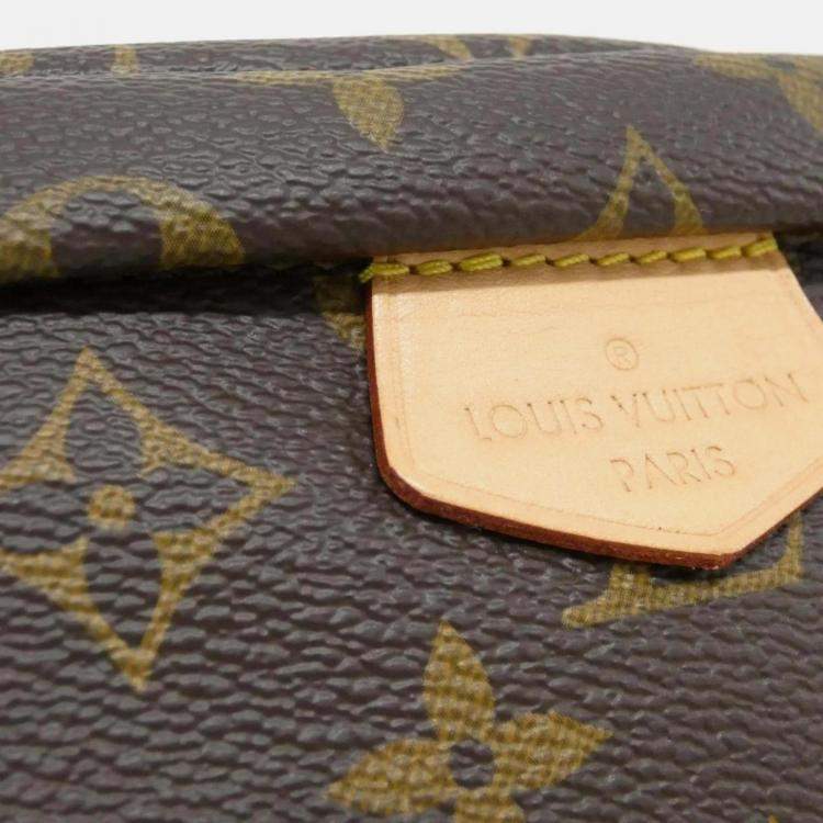 Pre Owned Louis Vuitton Bum Bag Brown Monogram Canvas Waist Bag
