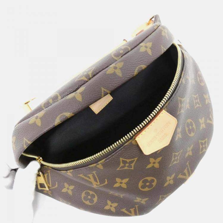 Pre Owned Louis Vuitton Bum Bag Brown Monogram Canvas Waist Bag