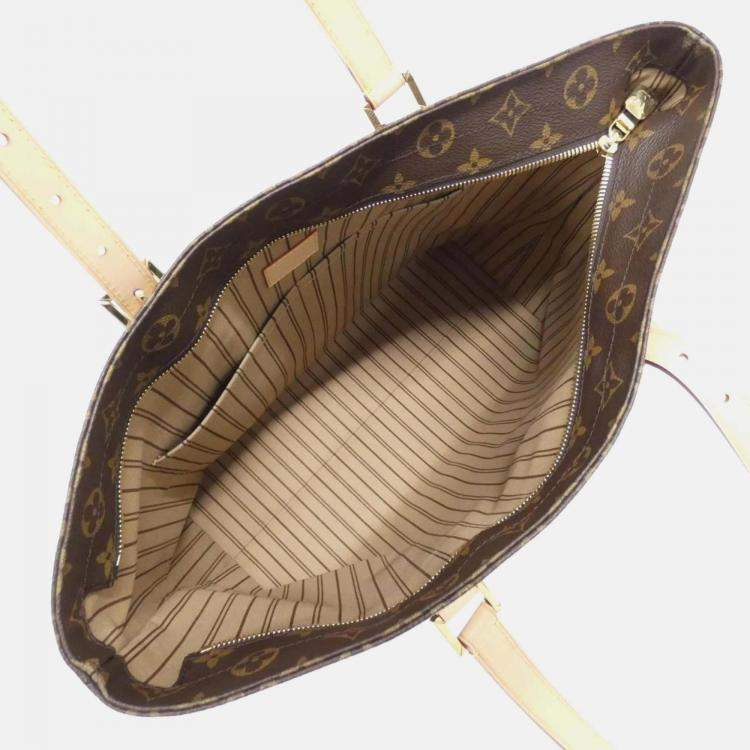 Pre Owned Louis Vuitton Mezzo Brown Monogram Canvas Shoulder Bag