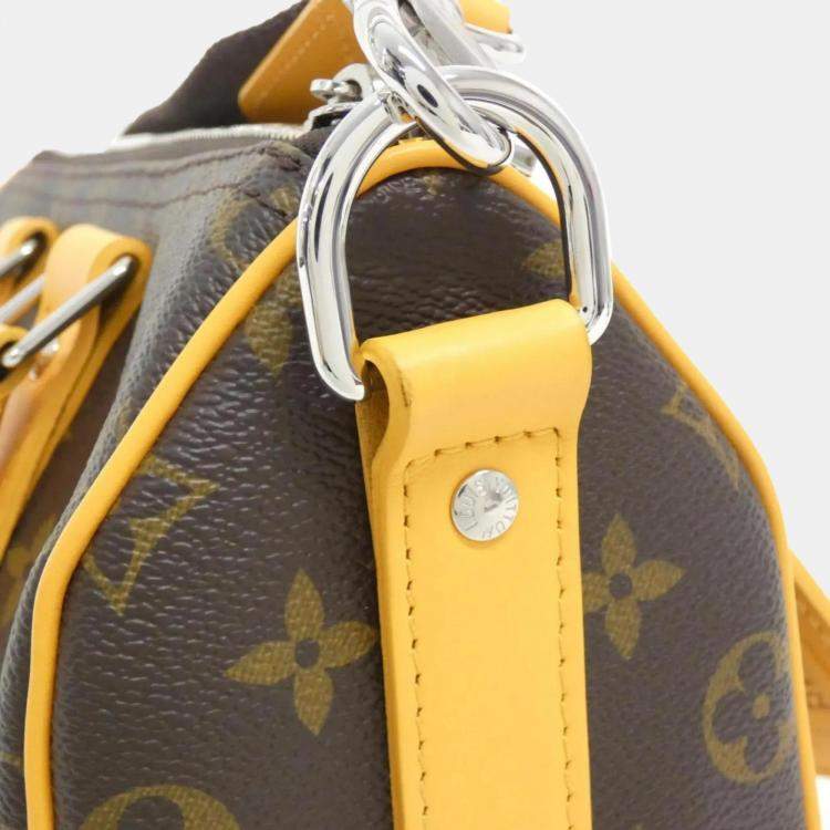 Pre Owned Louis Vuitton Keepall Bandouliere 25 Monogram Canvas and Leather Boston Bag
