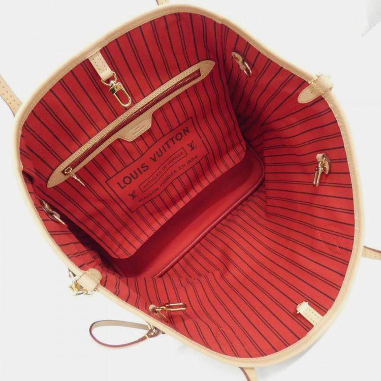 Pre Owned Louis Vuitton Monogram Neverfull Inside-Out Mm Handbag