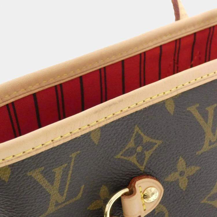 Pre Owned Louis Vuitton Monogram Neverfull Inside-Out Mm Handbag