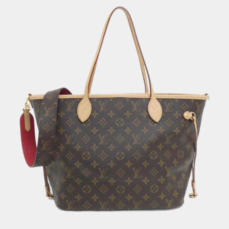 Pre Owned Louis Vuitton Monogram Neverfull Inside-Out Mm Handbag