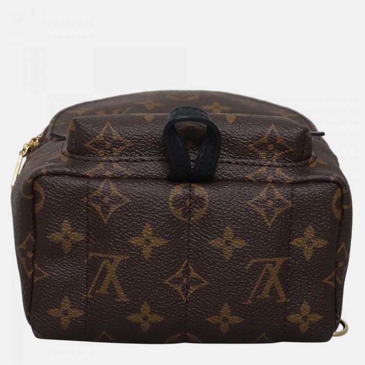 Pre Owned Louis Vuitton Palm Springs Mini Monogram Backpack