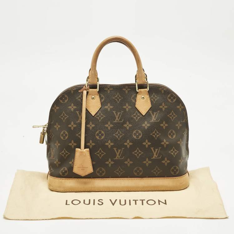 Pre Owned Louis Vuitton Monogram Canvas Alma PM Bag