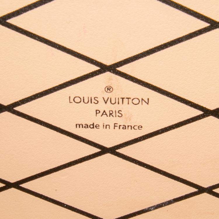 Pre Owned Louis Vuitton Brown Monogram Studded Petite Malle Shoulder Bag