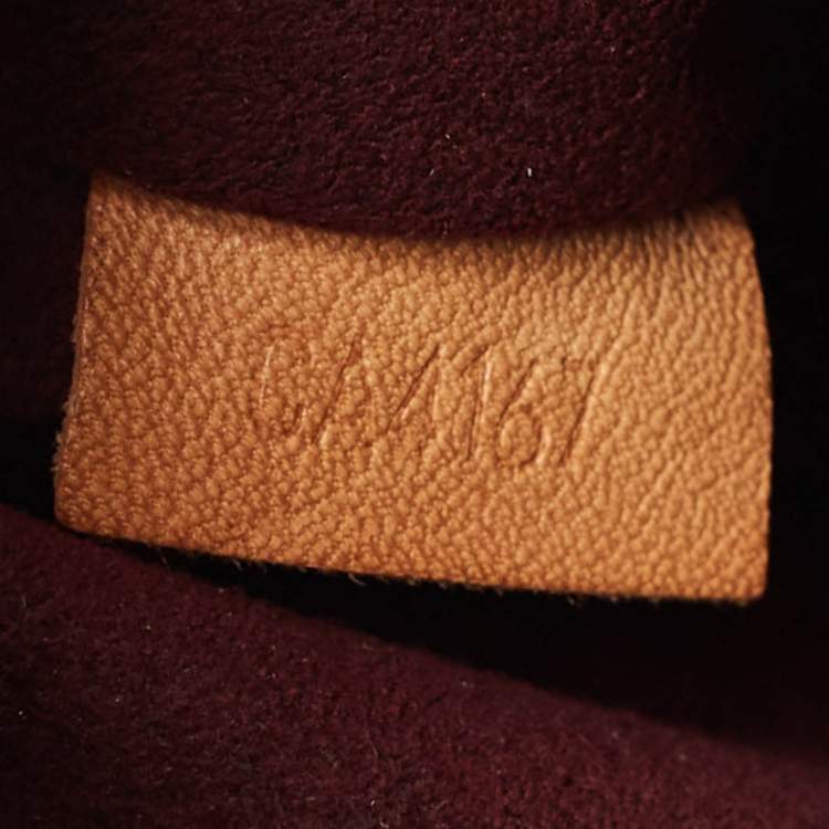 Pre Owned Louis Vuitton Monogram Canvas and Leather Montaigne BB Bag