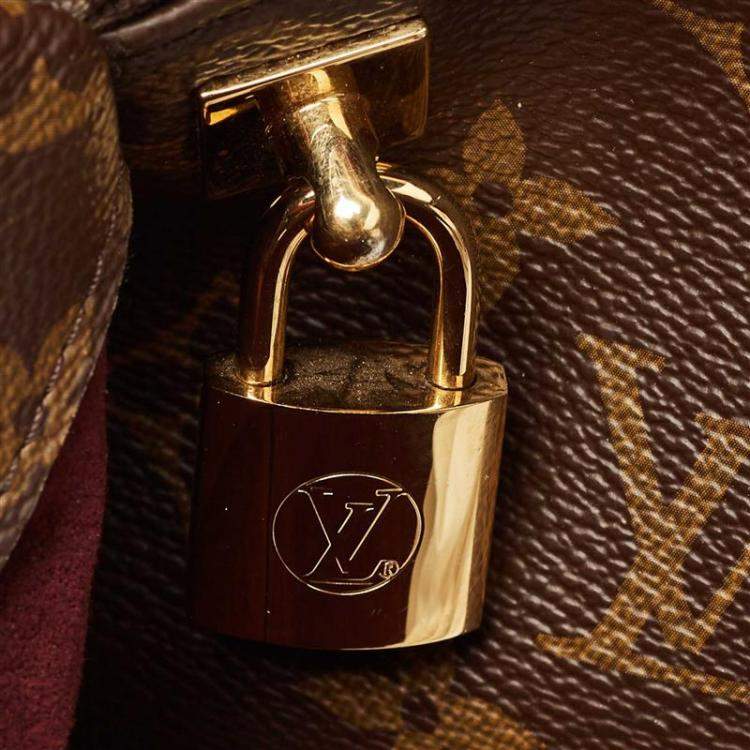 Pre Owned Louis Vuitton Monogram Canvas and Leather Montaigne BB Bag