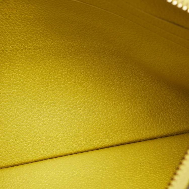 Pre Owned Louis Vuitton Pistache Monogram Canvas Pochette Pallas Clutch