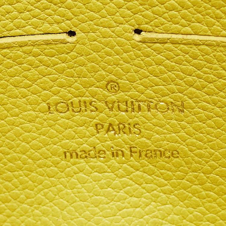 Pre Owned Louis Vuitton Pistache Monogram Canvas Pochette Pallas Clutch