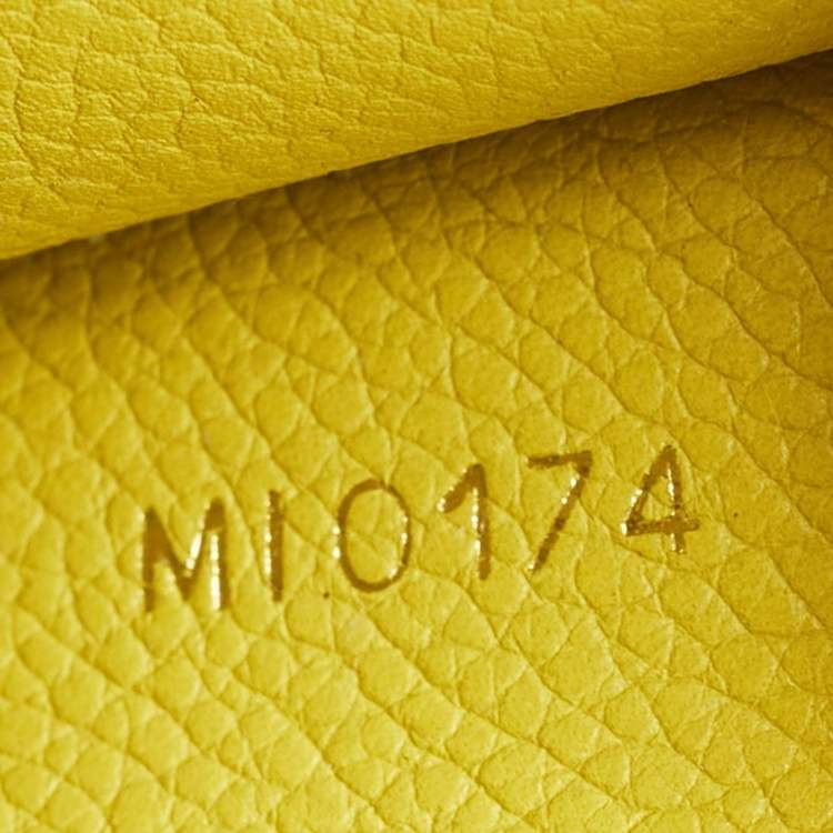Pre Owned Louis Vuitton Pistache Monogram Canvas Pochette Pallas Clutch