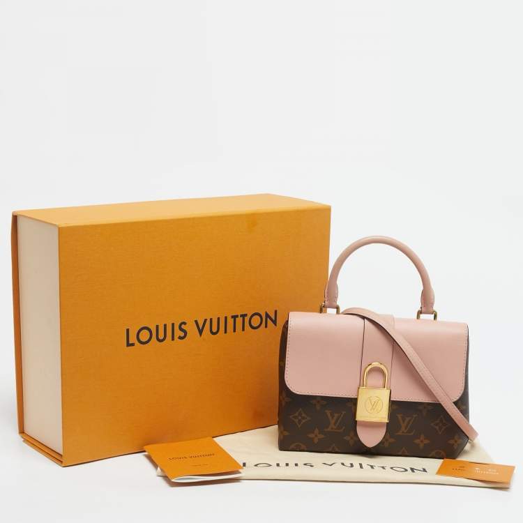 مملوكة مسبقًا Louis Vuitton Rose Poudre Monogram Canvas Locky BB Bag