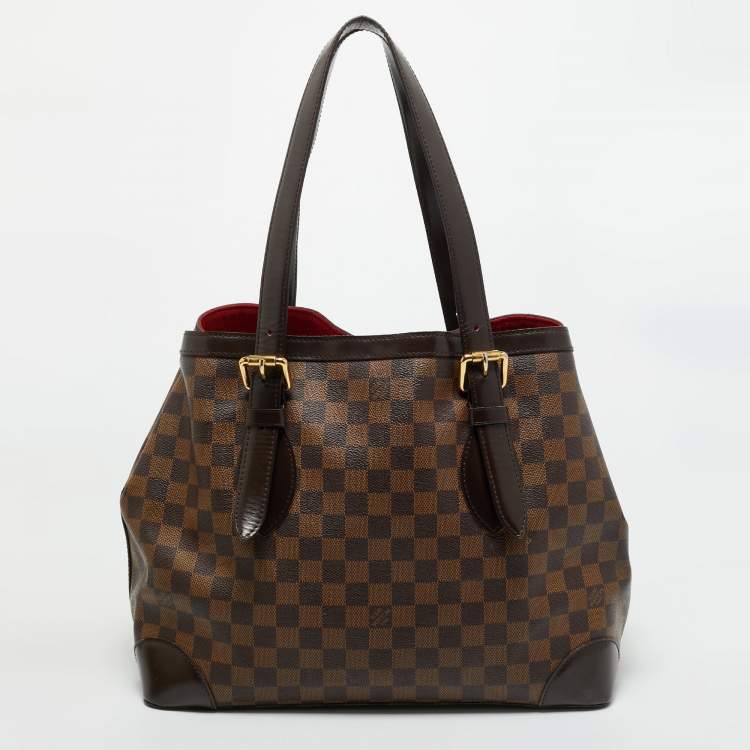 Pre Owned Louis Vuitton Damier Ebene Canvas Hampstead MM Bag