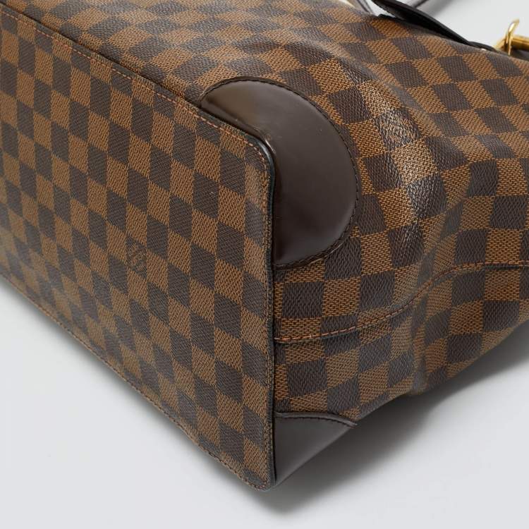Pre Owned Louis Vuitton Damier Ebene Canvas Hampstead MM Bag