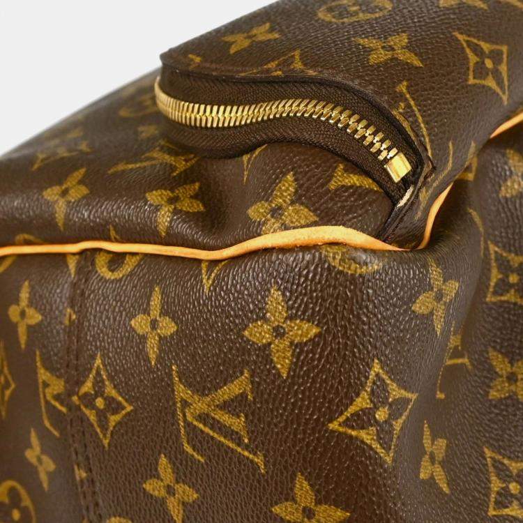 Pre Owned Louis Vuitton Brown Monogram Evasion Travel Bag